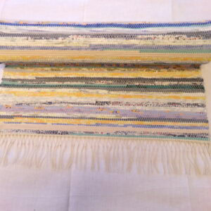 Rye i gult, hvit og blått