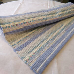 Rye i blått og hvitt